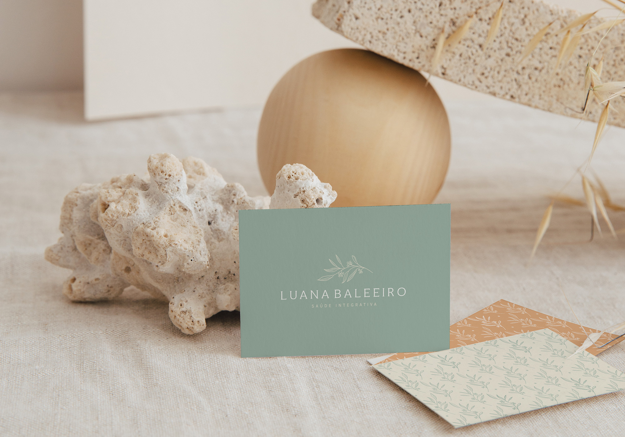 Identidade Visual exclusiva para Luana Baleeiro - Design by Adrielly Sato